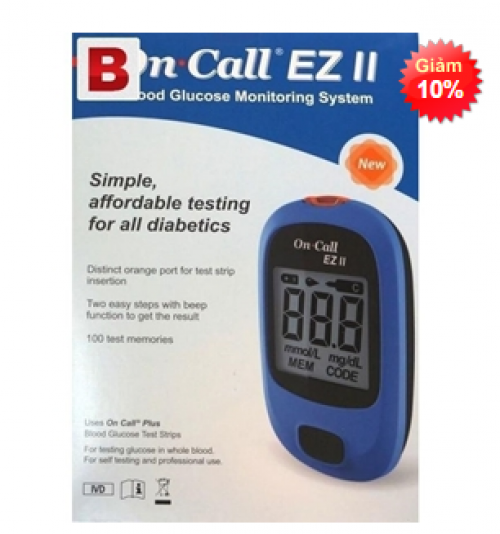Máy đo đường huyết ACON Oncall EZ II